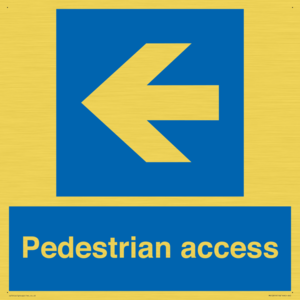 Pedestrian access